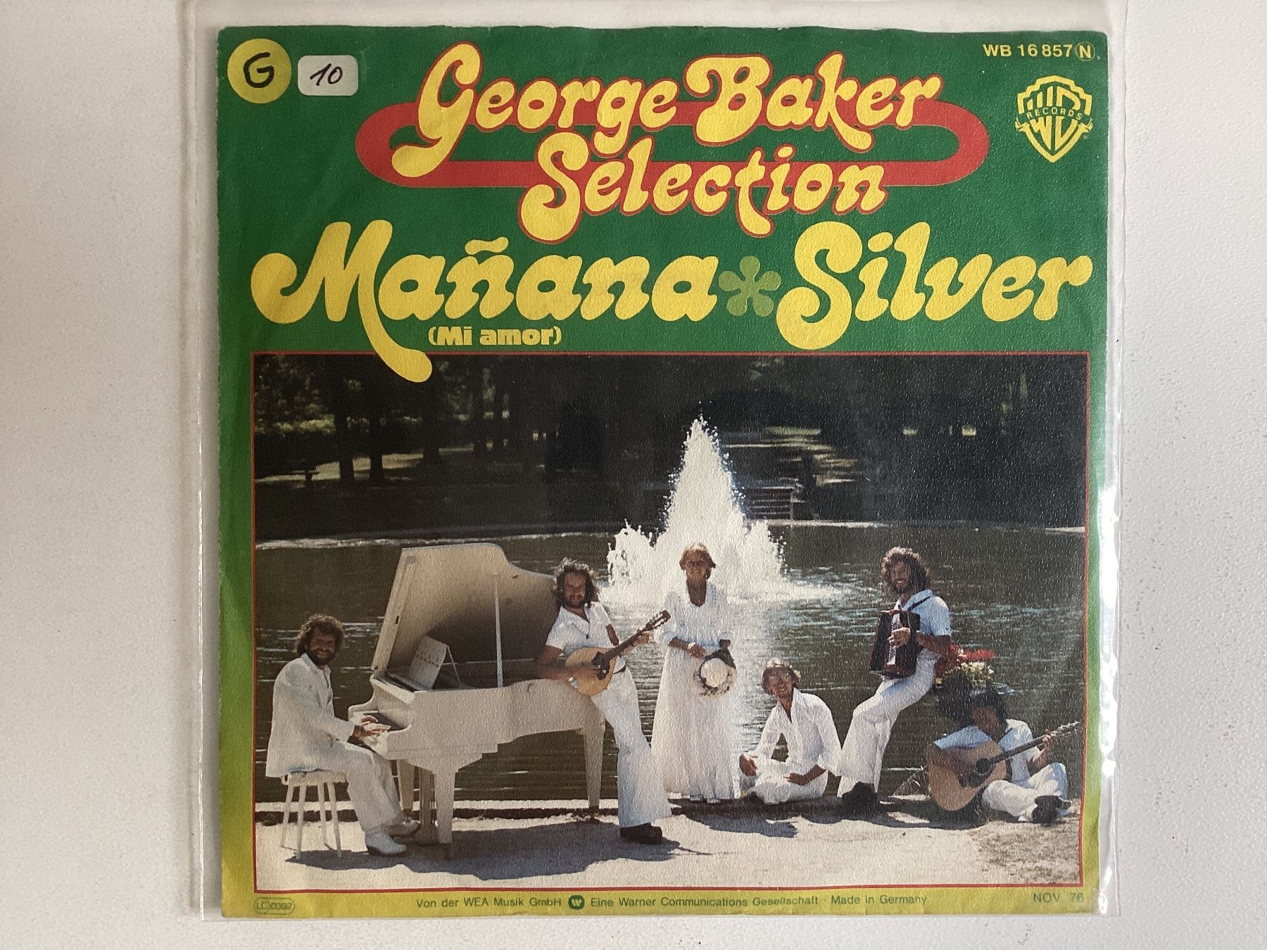 Dischi in vinile: George Baker Single - Manana / Silver – Usato da Gutenswil venduto da Hamzian