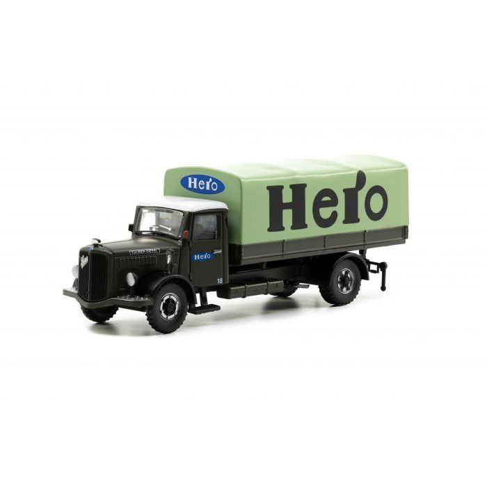Modellini d'auto: Saurer S4C Hero Lenzburg – Nuovo e nell'imballaggio originale da Basel venduto da Dogana