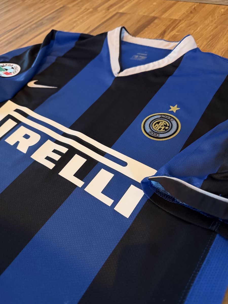 Nike Canottiere & Pantaloni: Original Ibrahimovic Inter Milan 2006/07 Trikot M – Usato da Burgdorf venduto da Shirtsy 3