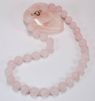 ♛ Wunderschöne Rosenquarz Kette