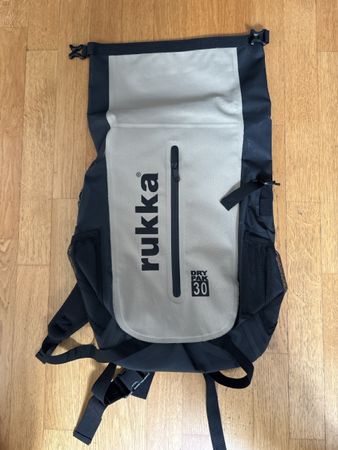Rucksack Rukka Dry Pak 30 Liter schwarz wasserdicht neu