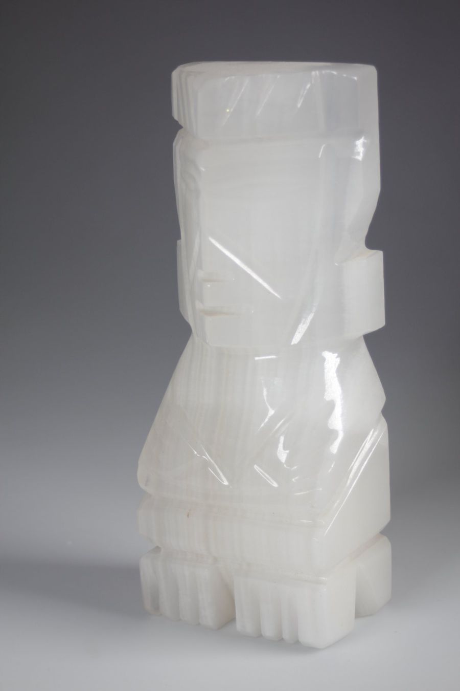 Statuette: Moai Statue aus Naturstein 20 cm – Usato da Basel venduto da IRMAundFRED 1