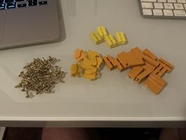 LGB Ersatzteile Schrauben Isolierverbinder Hemmschuhe gelb