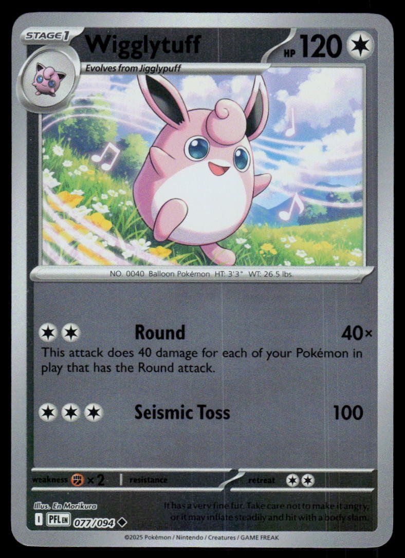 Pokémon Carte collezionabili: Pokemon Wigglytuff 077/094 – Usato da Herisau venduto da Pokemon2025