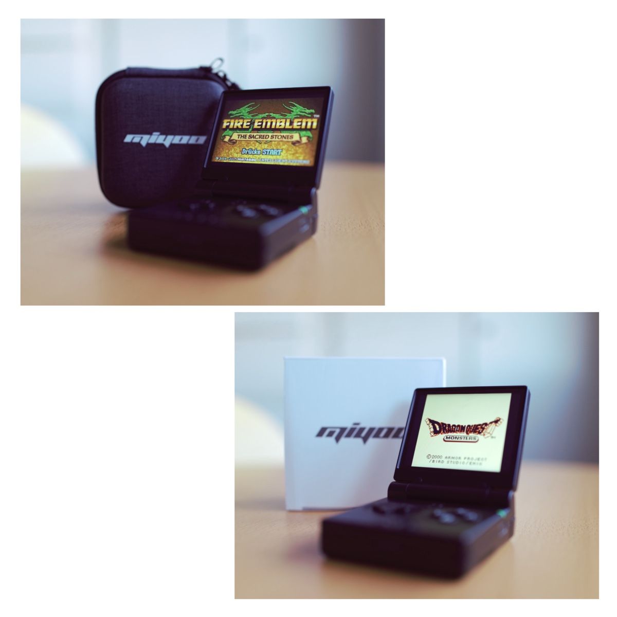 Console: Miyoo Mini Flip schwarz - Komplettpaket – Nuovo (secondo la descrizione) da Dielsdorf venduto da RetroMeister 1