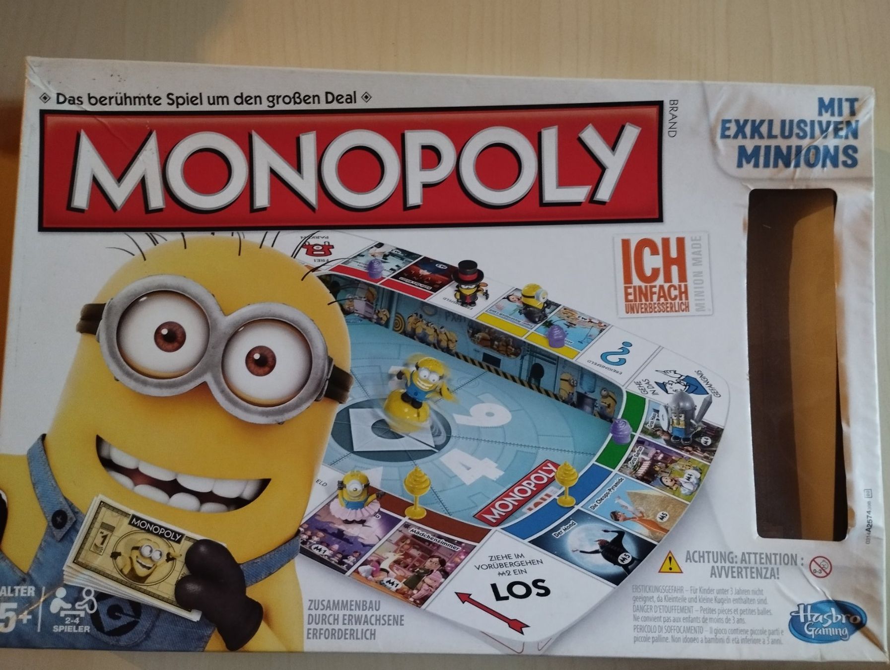 Giochi: Monopoly Minions Edition Brettspiel – Usato da Obermumpf venduto da amsi01