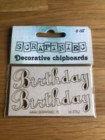 Chipboard "Birthday" - P