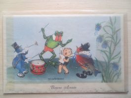 carte de vœux Bonne Année - neuve