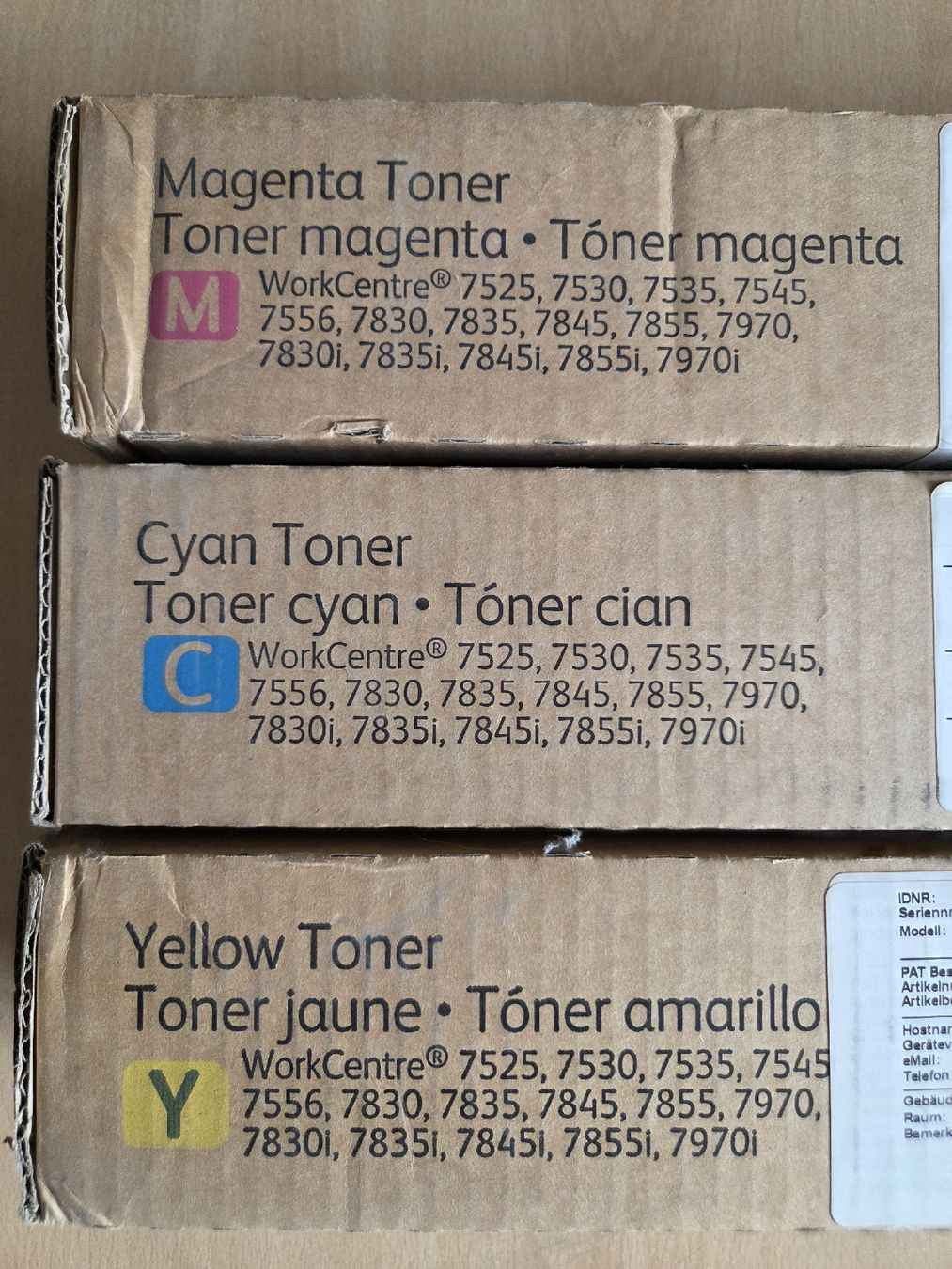 Xerox Cartucce per stampanti & toner: Xerox Toner Patronen – Nuovo e nell'imballaggio originale da Kriessern venduto da MarioBaumgartner