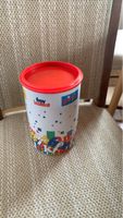 Frey Quick Dose Blechdose rot/weiss guter Zustand