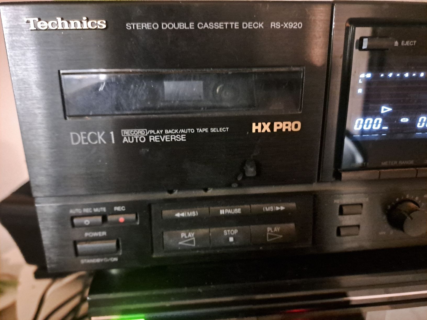 Technics Aufnahmegeräte: Technics Stereo Double Cassette Deck RS-X920 – Gebraucht aus Uetendorf von Essiggurken 1