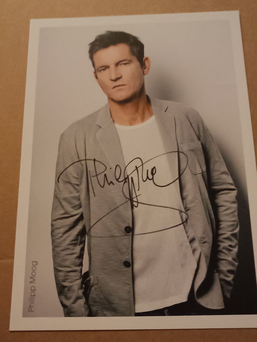 Autografi: Philipp Moog -  signierte Autogrammkarte – Usato da Menziken venduto da Artographs
