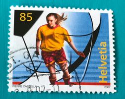 Nr.997 mit Stempel  Fußball-Europameisterschaft 2007   