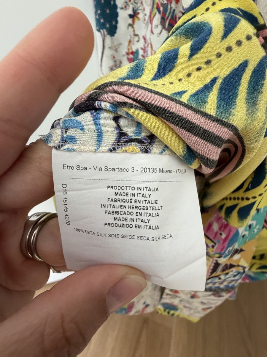 Etro Kleider: Etro silk dress – Gebraucht aus Nyon von Ninuscka 4