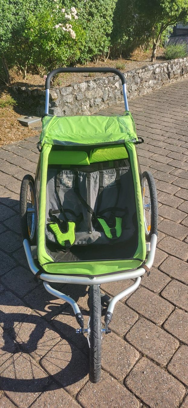 Croozer Rimorchi: Croozer Kid for 2 mit Vollausstattung – Usato da Ipsach venduto da LM1314 3