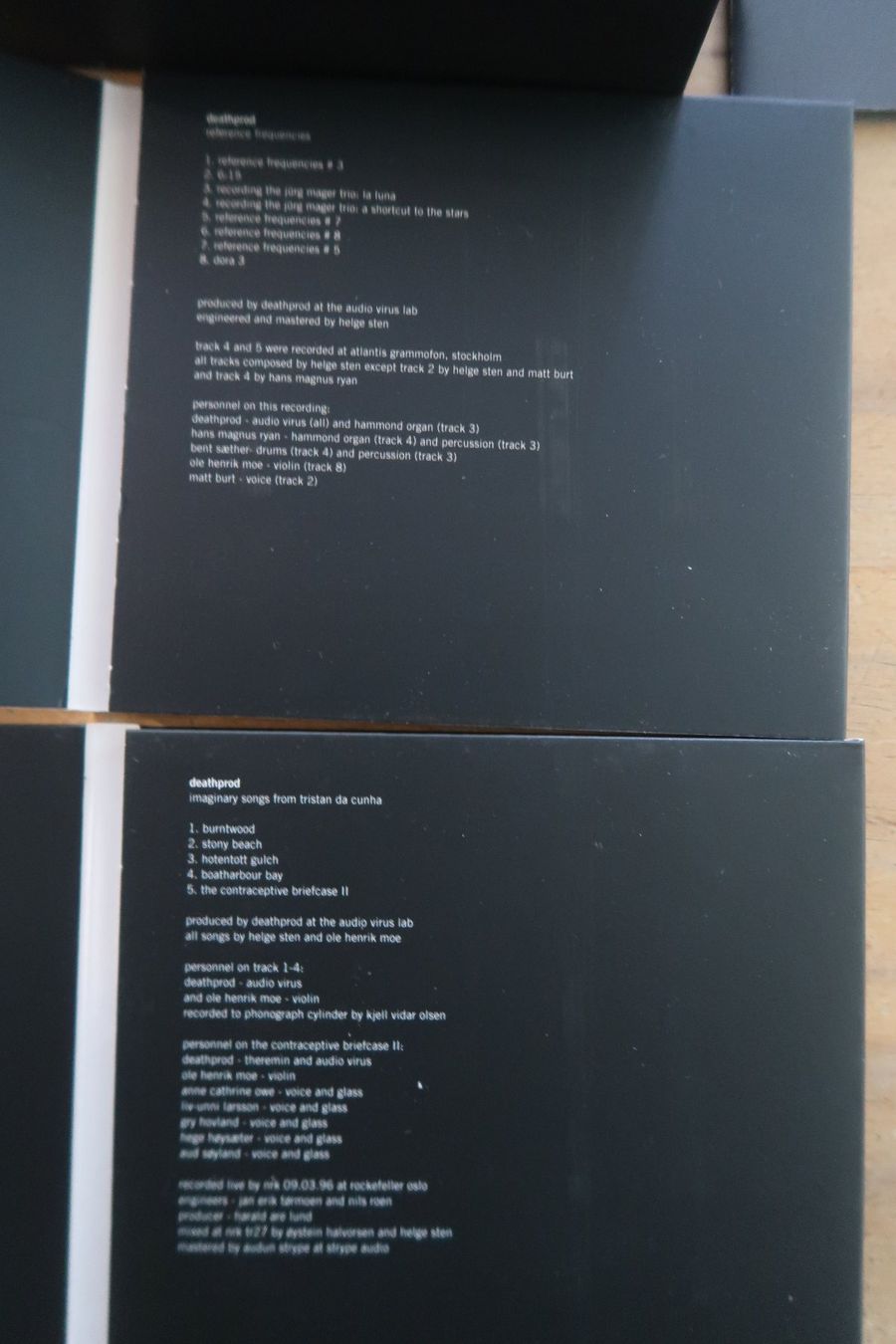 CDs: DEATHPROD - 4x CD BOXSET – D'occasion à Basel par Patiscat 6