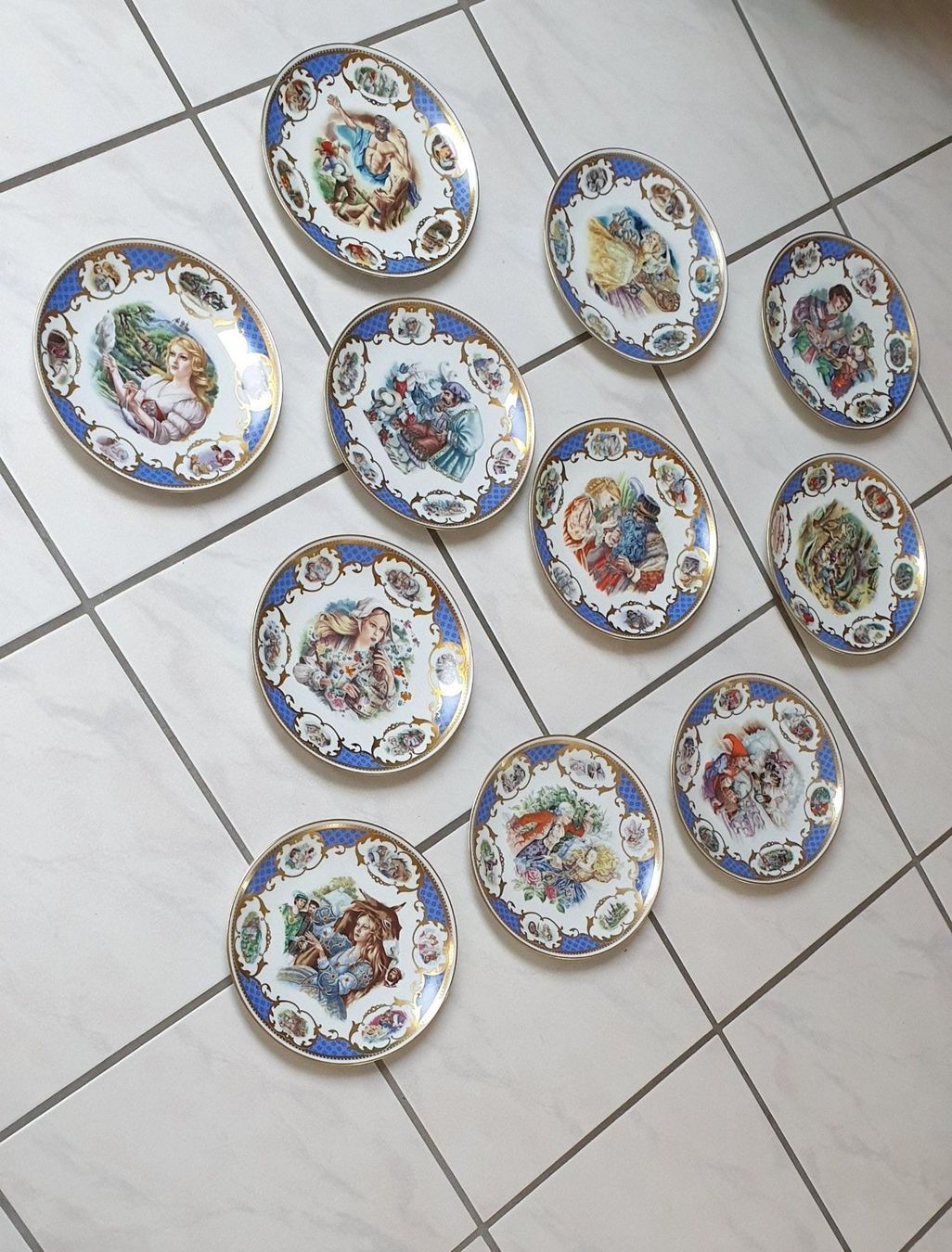 Teller: Grimm Märchen Porzelansammelteller – Neu (gemäss Beschreibung) aus Reichenburg von leomeisterleo 1