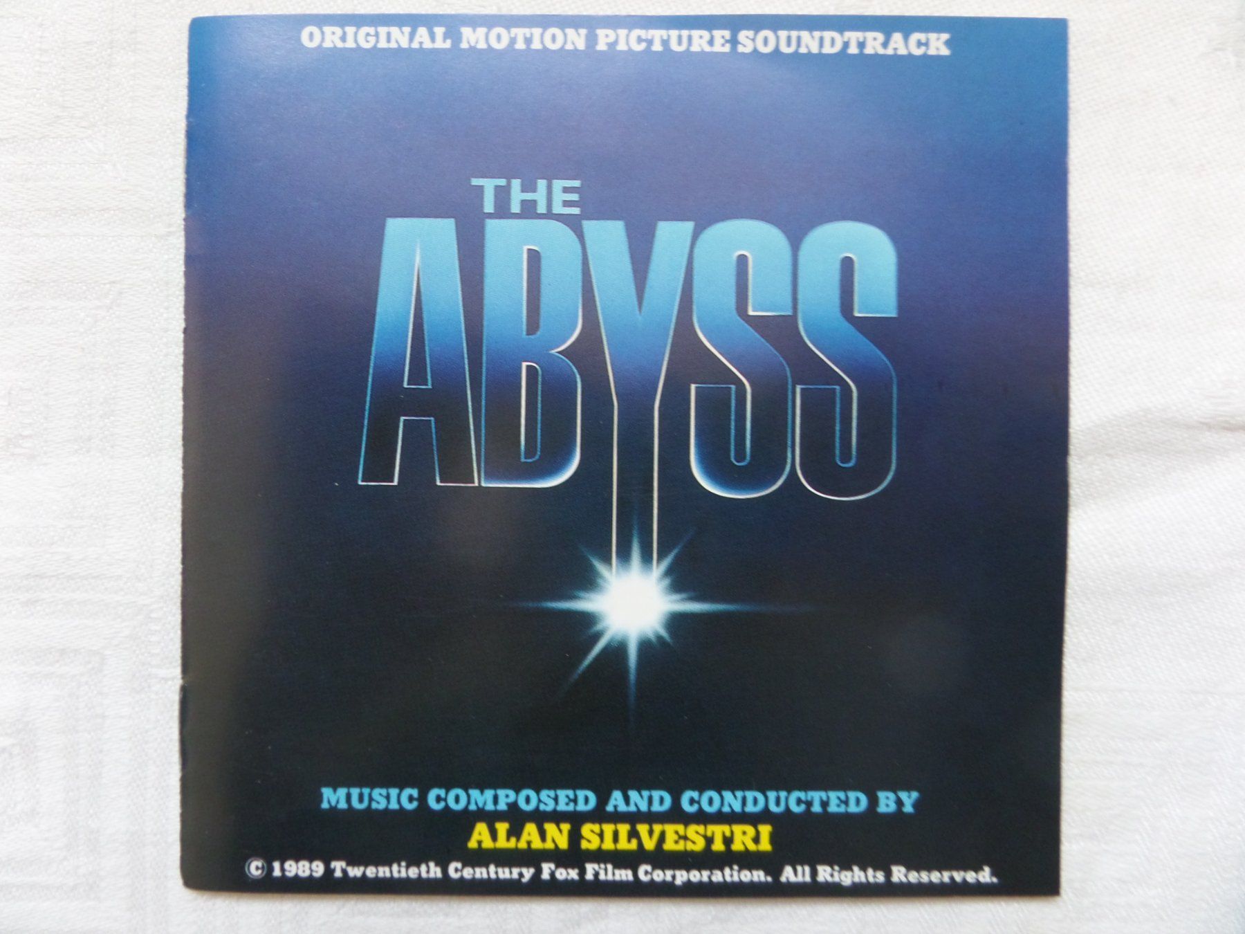 CD: Alan Silvestri - Abyss -Japan Edition – Usato da Genève venduto da CDLPBookS
