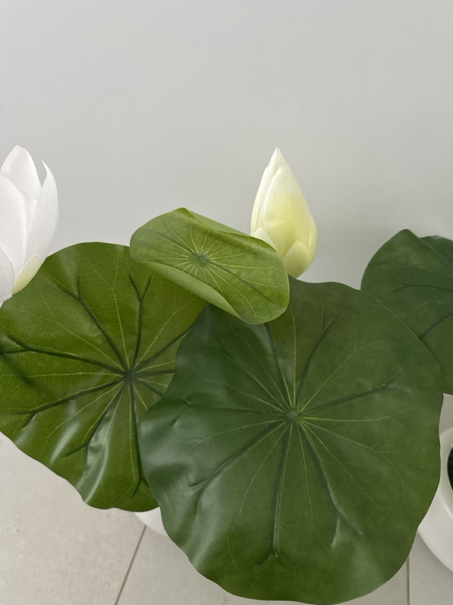 Piante & sementi: 2x Kunstblumen grün / weiss – Usato da Zug venduto da Hehe 5