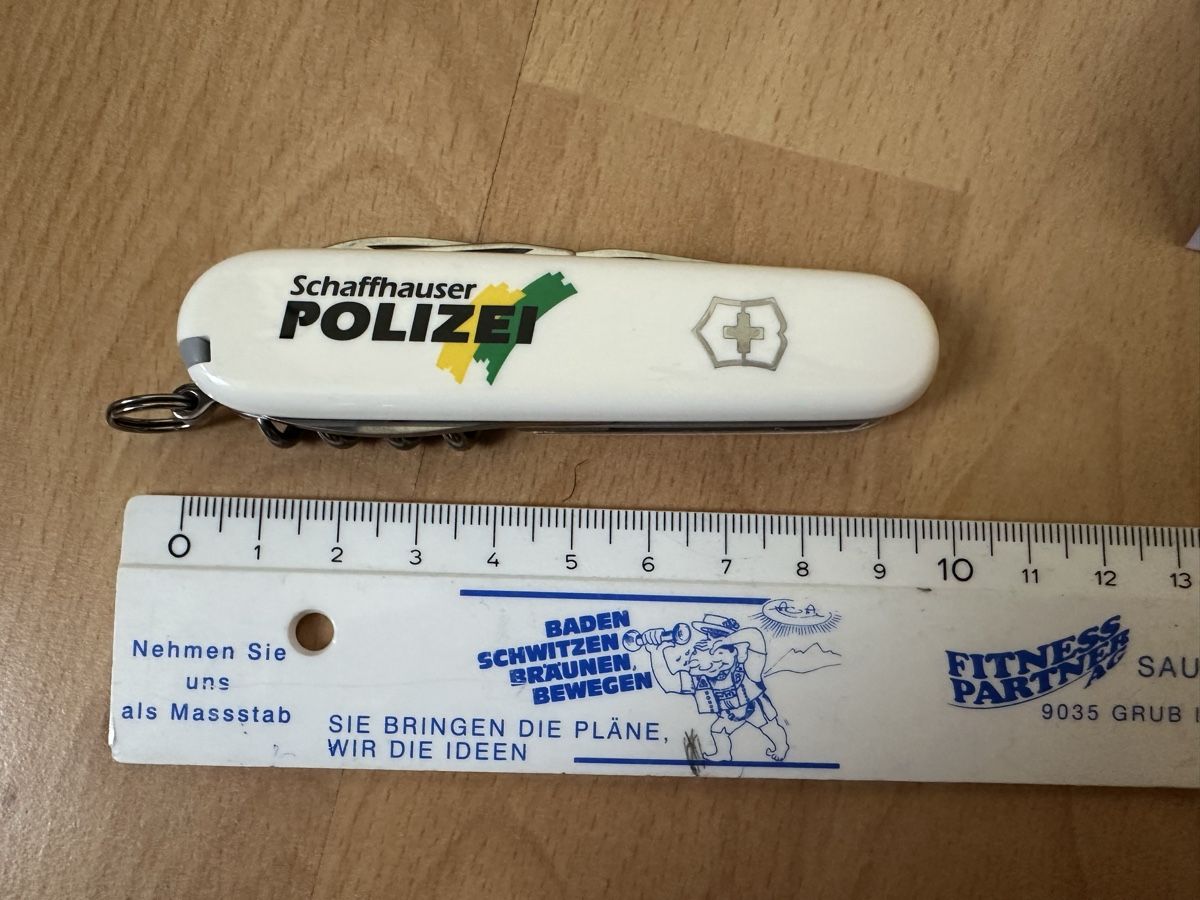 Victorinox Coltelli tascabile: Sackmesser Schaffhauser Polizei – Nuovo e nell'imballaggio originale da Oberengstringen venduto da Affeier0