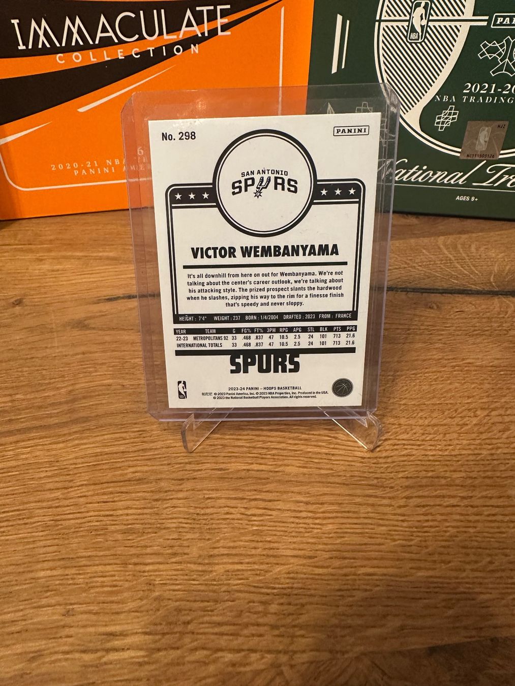 Nba Carte collezionabili: Victor Wembanyama RC Base hoops – Usato da Vullierens venduto da Gaara04 1