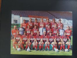 FC XAMAX 1984-1985, avec signatures
