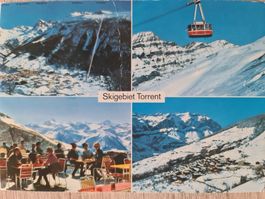 Ansichtskarte Skigebiet Torrent 1973