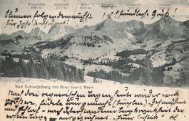 Bad Schwefelberg BE Bergpanorama Gantrisch