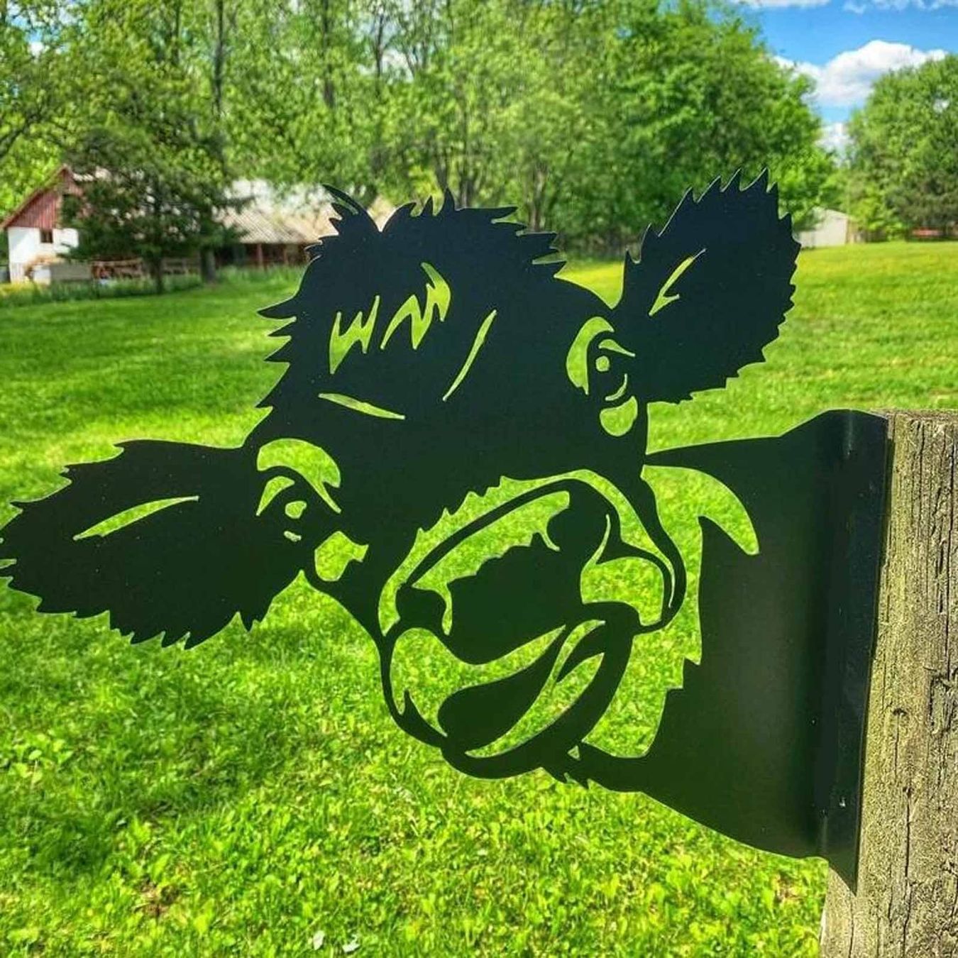 Insegne: Blechschild Kuh – Usato da Gerlafingen venduto da Tsuru