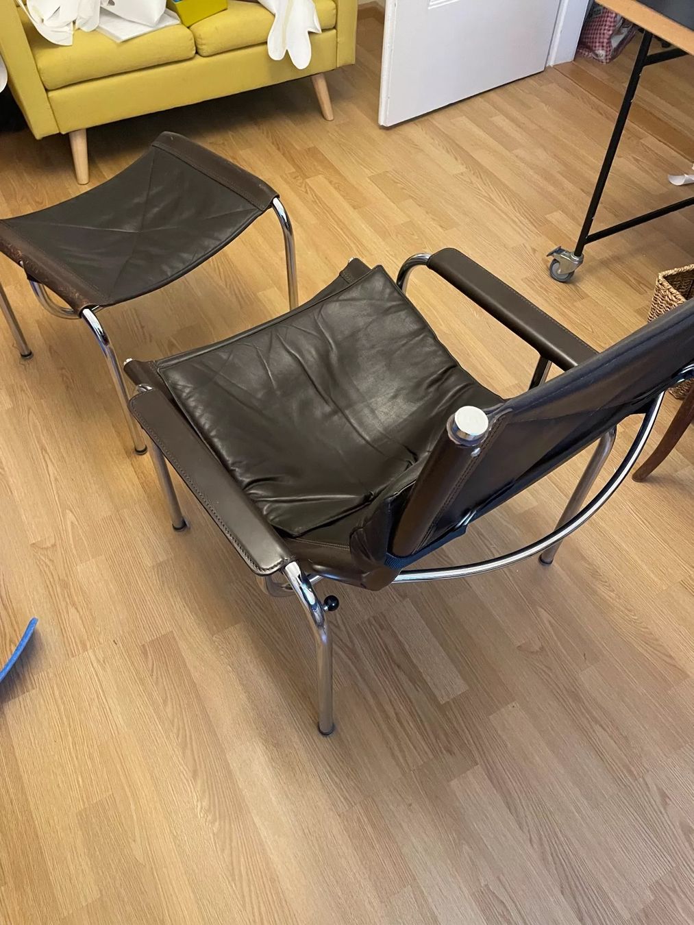 Eichenberger Fauteuils: Hans Eichenberger LederSessel – D'occasion à Basel par linakuenzi 7