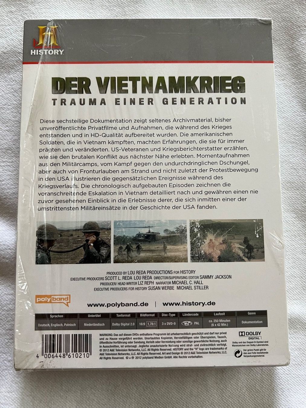 Tutti i DVDs: DER VIETNAMKRIEG TRAUMA EINER GENERATION DVD Doku – Nuovo (secondo la descrizione) da Rebstein venduto da gimmma 1