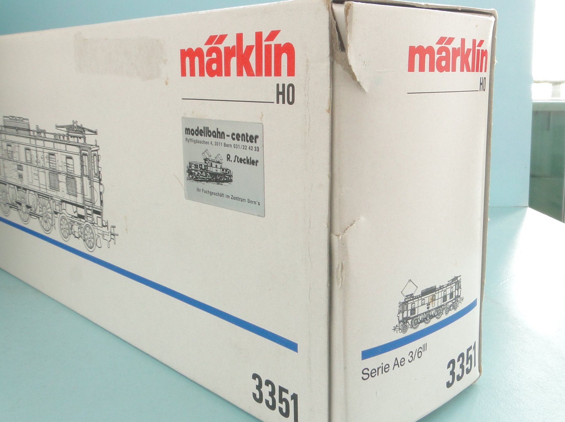 Märklin Modellini di ferrovie: Märklin 3351 Ae 3/6 – Usato da Bülach venduto da cann11 8