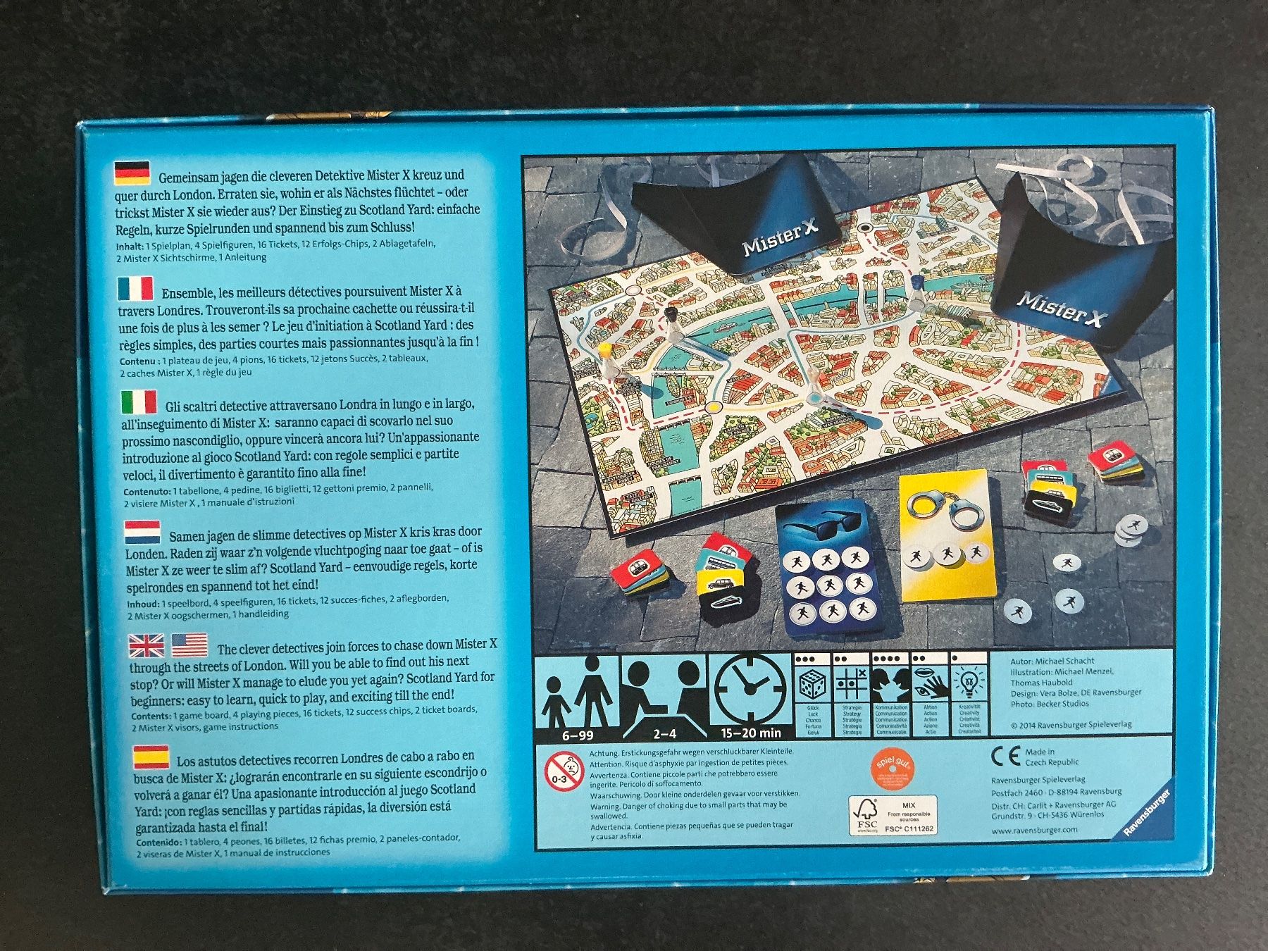 Ravensburger Giochi: Scotland Yard Junior (Ravensburger) – Usato da Wettswil am Albis venduto da Autodelta 1
