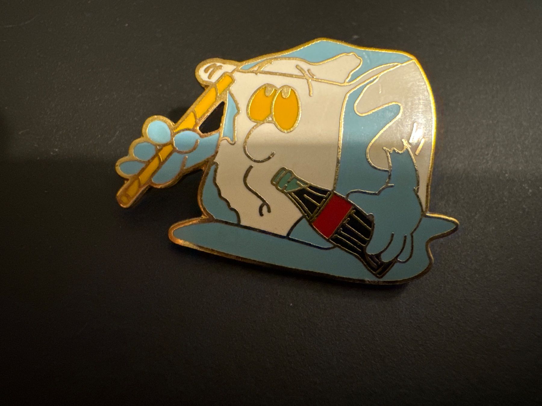 Placchette & Badge: Pin Coca Cola Ice Eiswürfel Flasche – Usato da Galgenen venduto da rub_f6kh