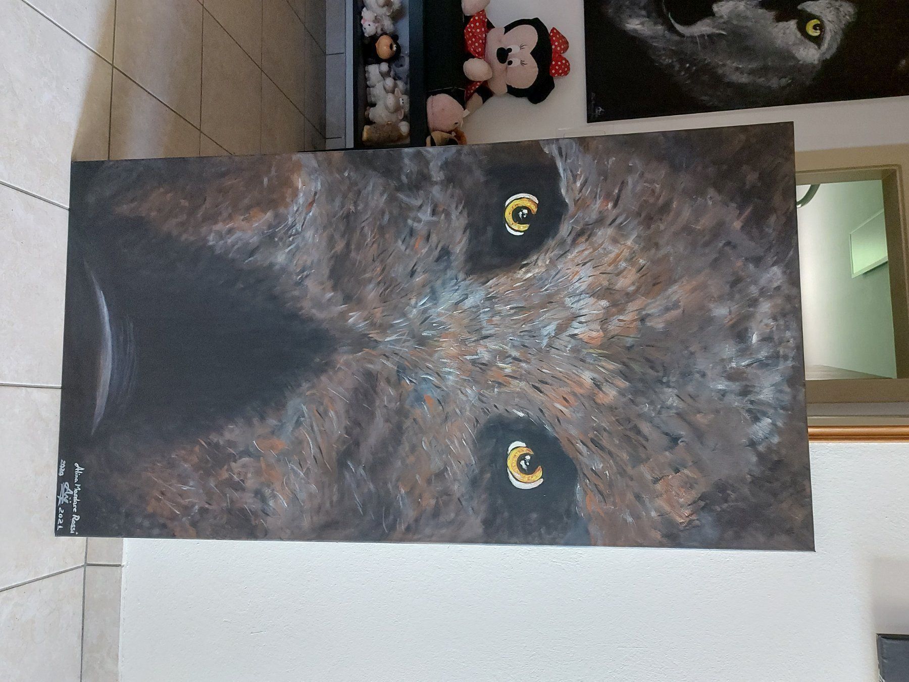 Dipinti: Dipinto originale su tela 130x70 cm – Nuovo e nell'imballaggio originale da Coldrerio venduto da Addicted2Art 3