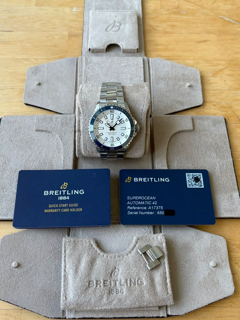 Breitling Uhren: Breitling Superocean Automatic 42 Fullset – Gebraucht aus Birsfelden von Mynos 2