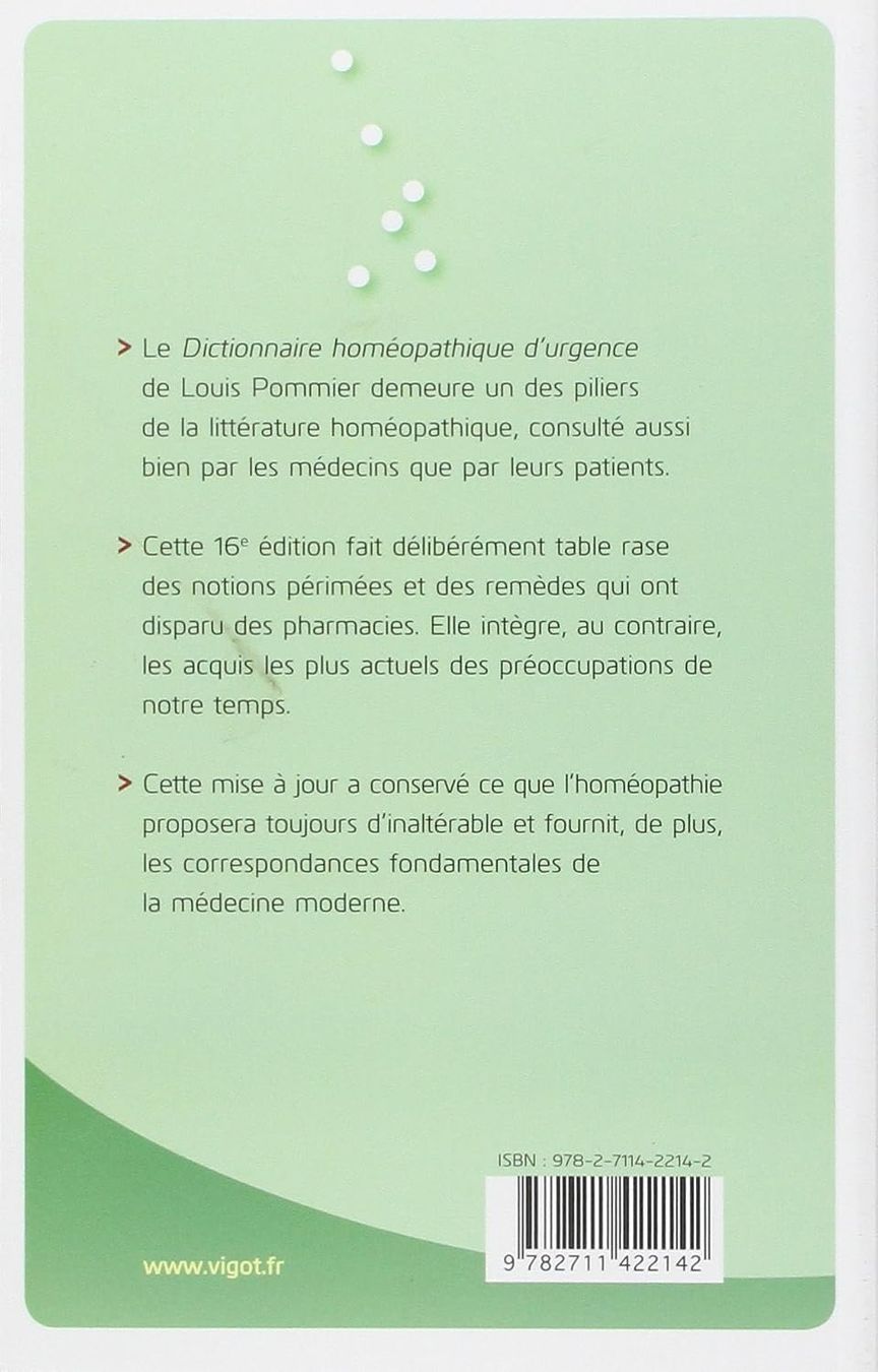 Livres: Dictionnaire homéopathique d'urgence – D'occasion à Neuchâtel par Dualseele 1