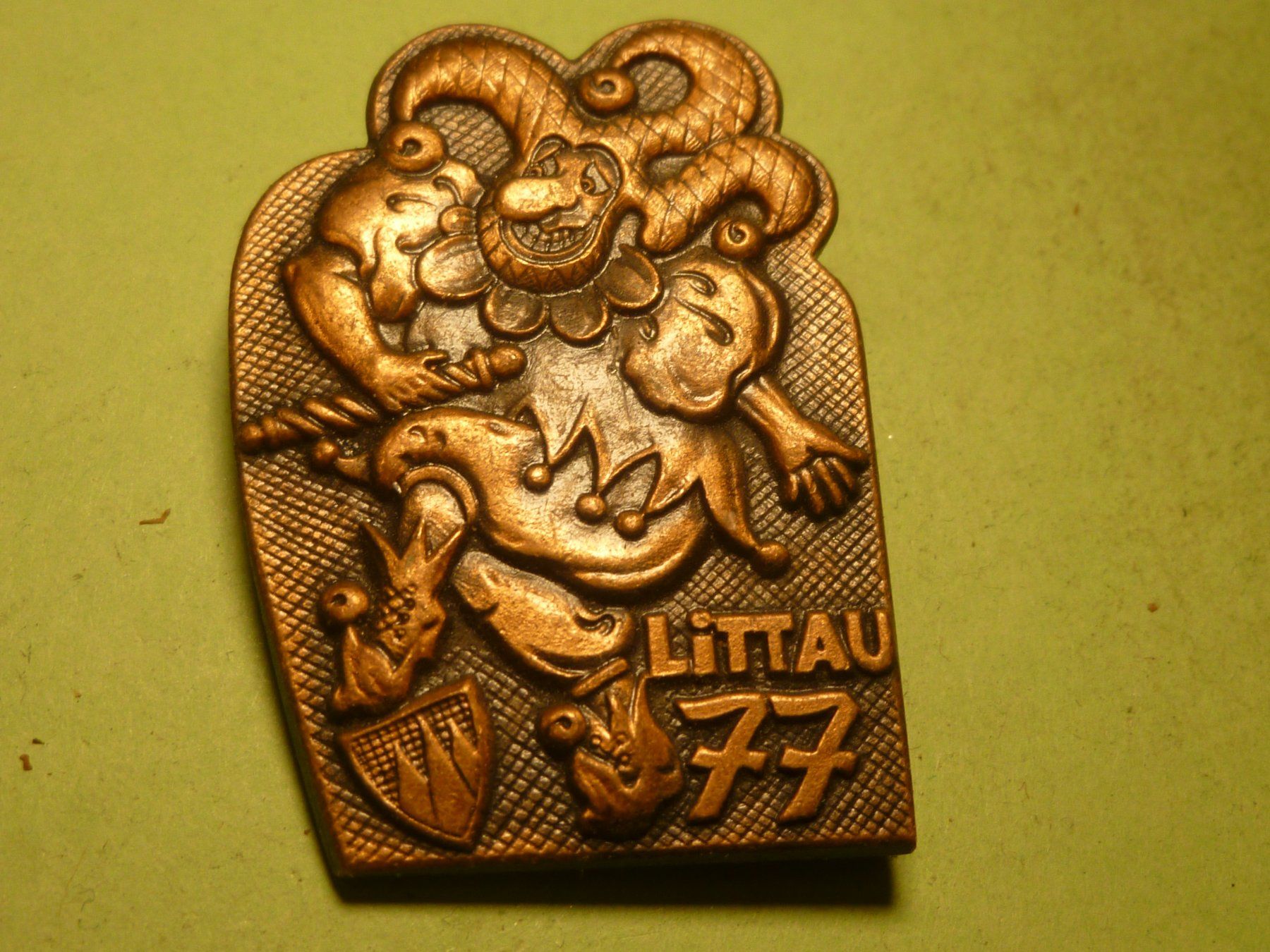 Placchette & Badge: LITTAU 1977 BRONZE – Usato da Ried (Muotathal) venduto da Mandarin02