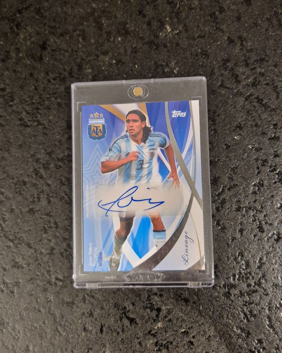 Topps Carte collezionabili: Juan Pablo Sorin Autogramm - Argentinien - Topps – Nuovo (secondo la descrizione) da Burg AG venduto da Danoe