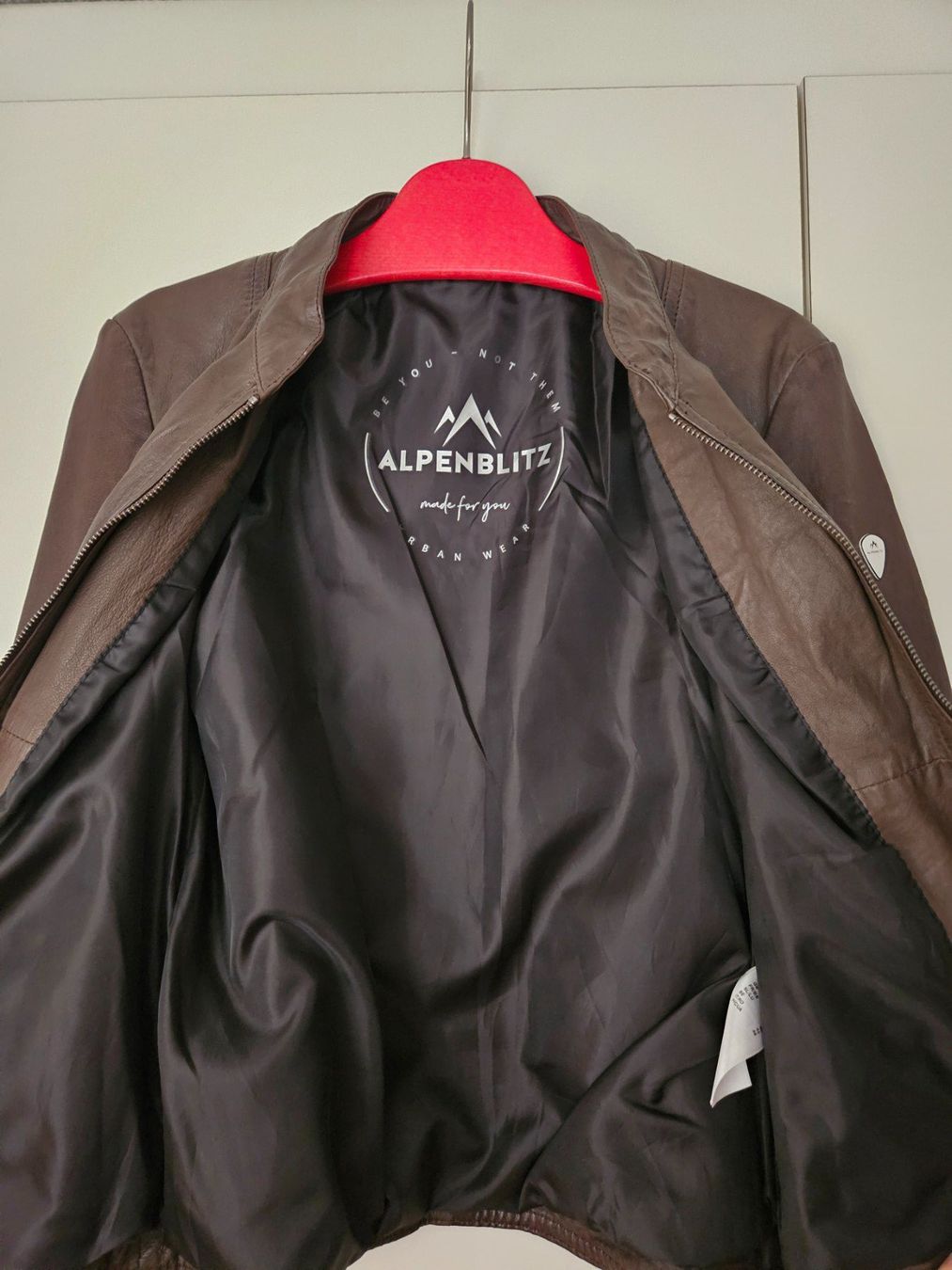Giacche: Lederjacke Alpenblitz dunkelbraun – Nuovo (secondo la descrizione) da Luzern venduto da DaSi9354 2