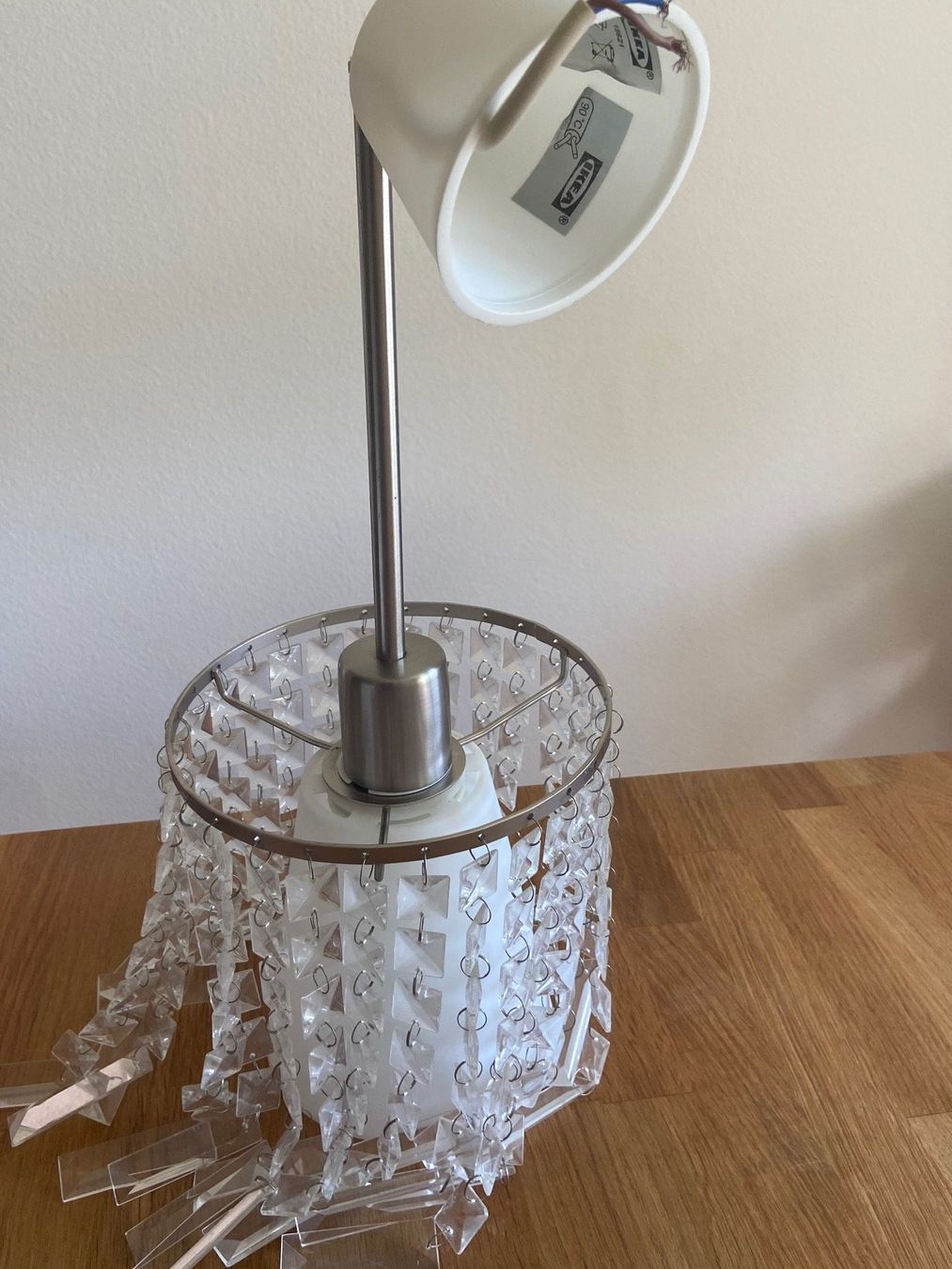 Ikea Kronleuchter & Deckenlampen: Ikea Deckenleuchte mit Kristall-Ketten – Gebraucht aus Urdorf von  1