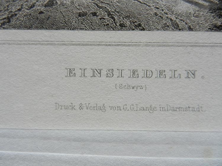 Gravures: Einsiedeln Kloster Mythen – D'occasion à Risch par Rischli15 2
