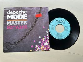 DEPECHE MODE tolle rare Single Master and servant 80's Kult