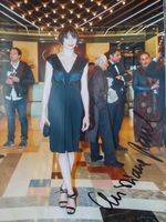 Christiane Paul - Original in person Autogramm auf Foto