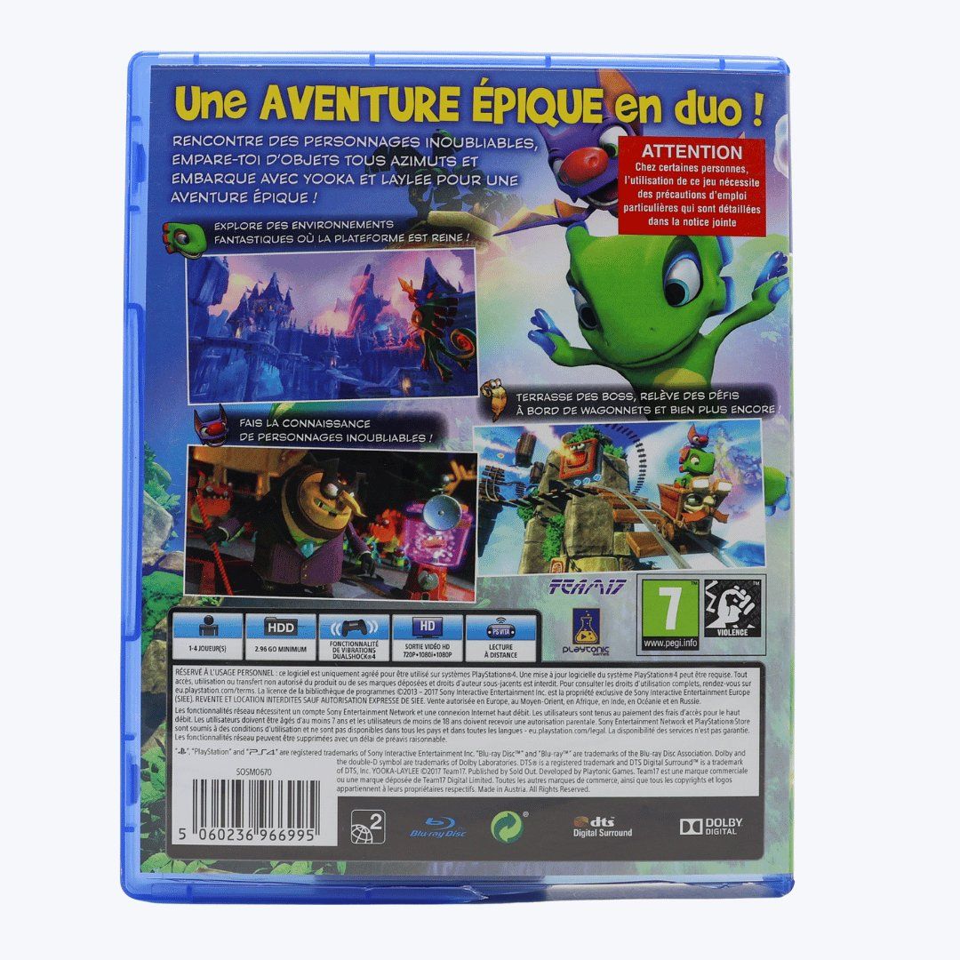 Spiele: Yooka-Laylee - PS4 – Gebraucht aus Paudex von dindeboy 1