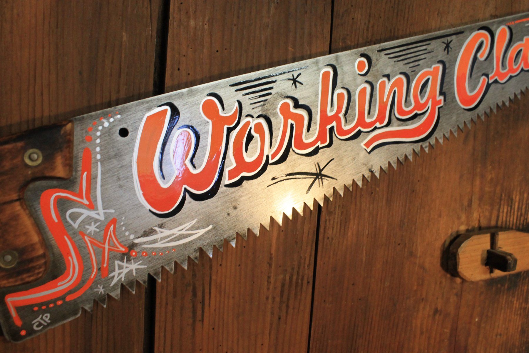 Seghe: Alte Säge "Working Class", Handmade,  schönes Unikat – Usato da Willisau venduto da Pzm81 2