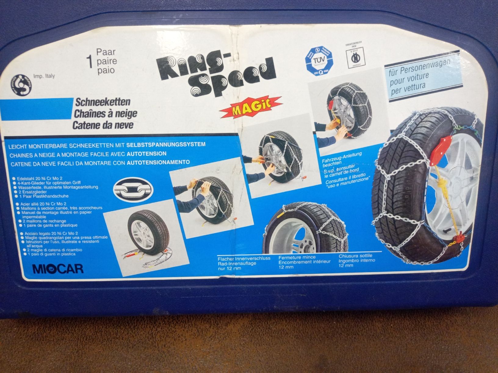 Catene da neve: Schneeketten Ring-Speed Magic – Nuovo (secondo la descrizione) da Laupen ZH venduto da SportcarsLaupen 1