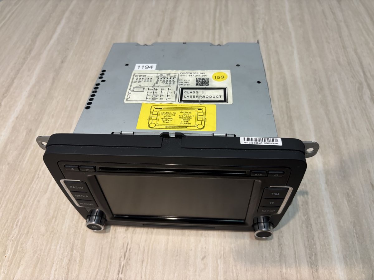 Blaupunkt Radio: RCD510, Original VW Radio – Usato da Wattwil venduto da bigcola_1 7