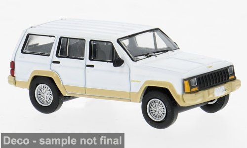 Jeep Modellini d'auto: Jeep Cherokee Brekina PCX H0 1/87 – Nuovo e nell'imballaggio originale da Würenlos venduto da SWISSOLDTIMERS 1