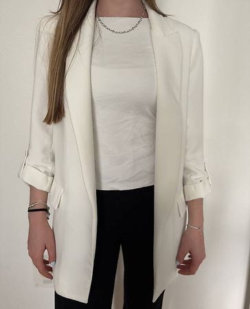 Weisser Blazer (Zara), Grösse S